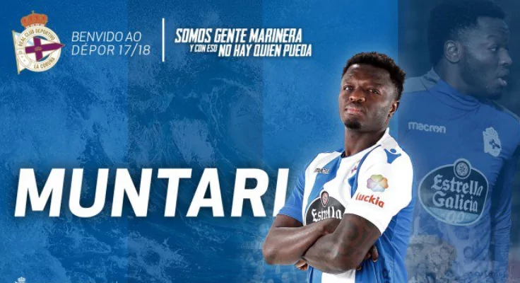 Muntari, ph twitter Deportivo