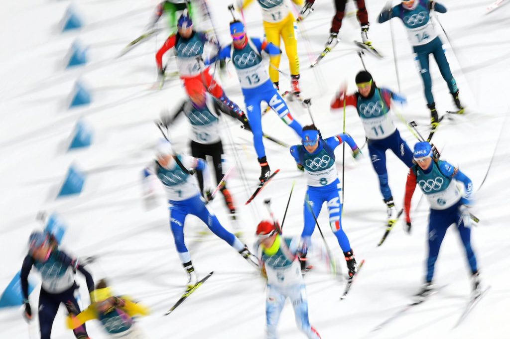 Biathlon Olimpiadi invernali 2018
