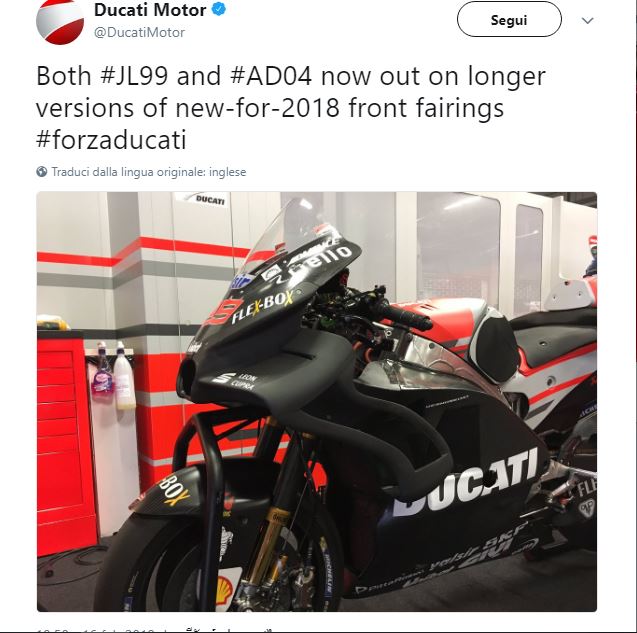 carena ducati