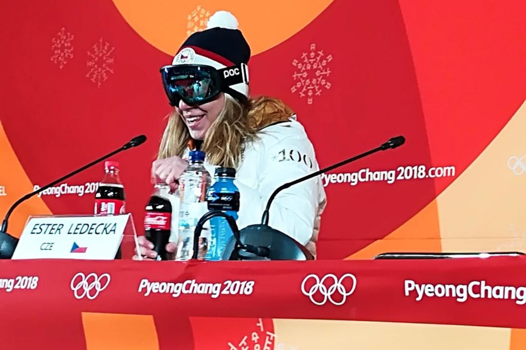 Ester Ledecka Olimpiadi invernali 2018