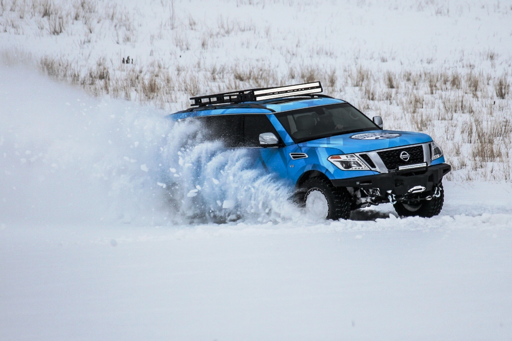 Nissan Armada Snow Patrol