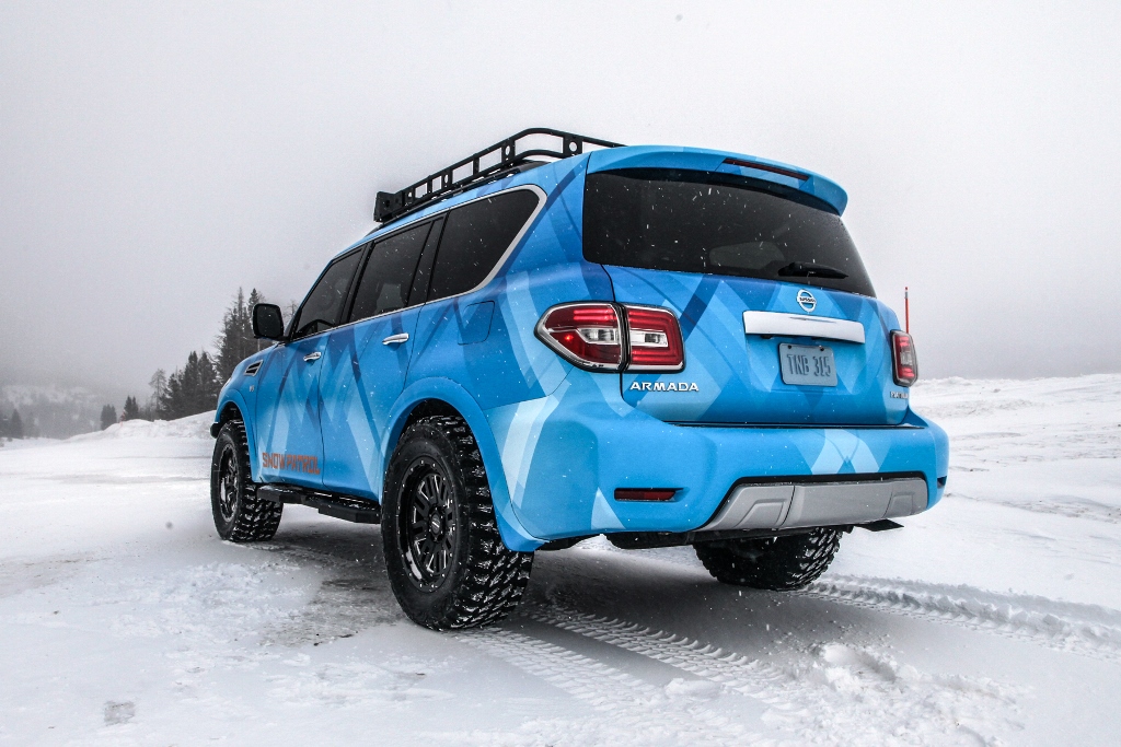 Nissan Armada Snow Patrol