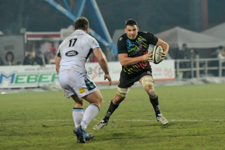 David Sisi dei Glasgow Warriors