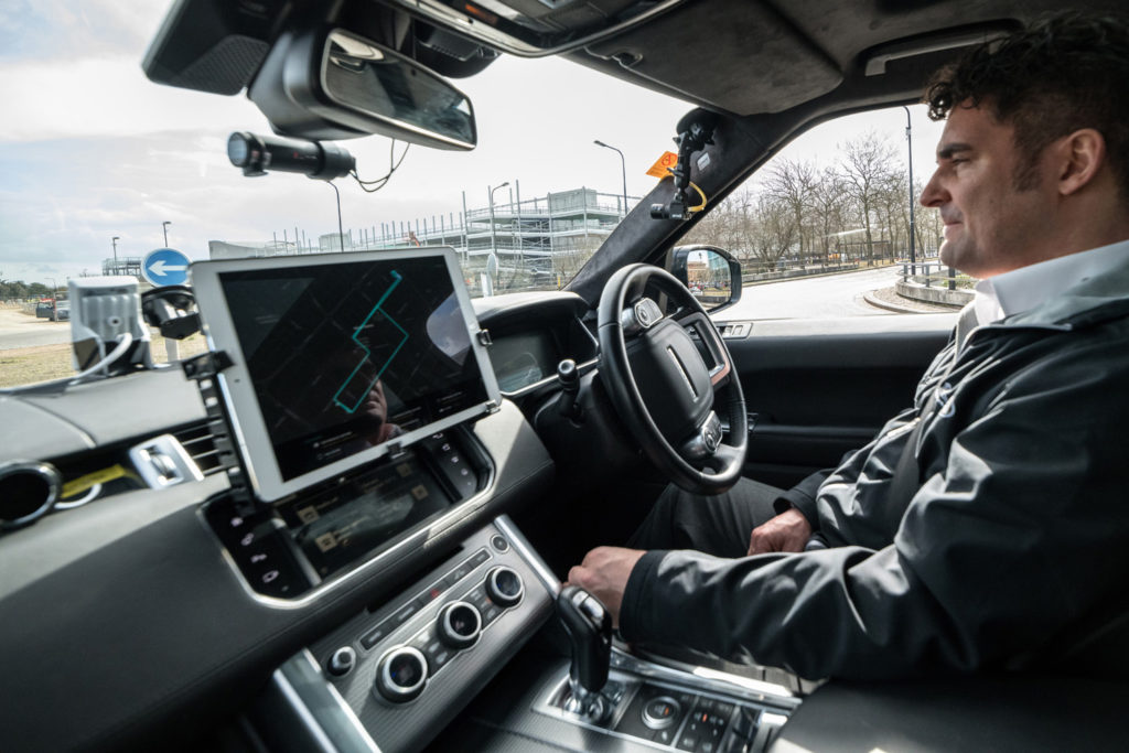 Jaguar Land Rover Self Driving Valet