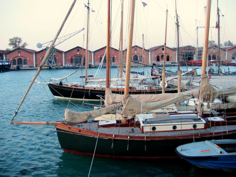 La flotta dei Venturieri in Arsenale a Venezia (1)