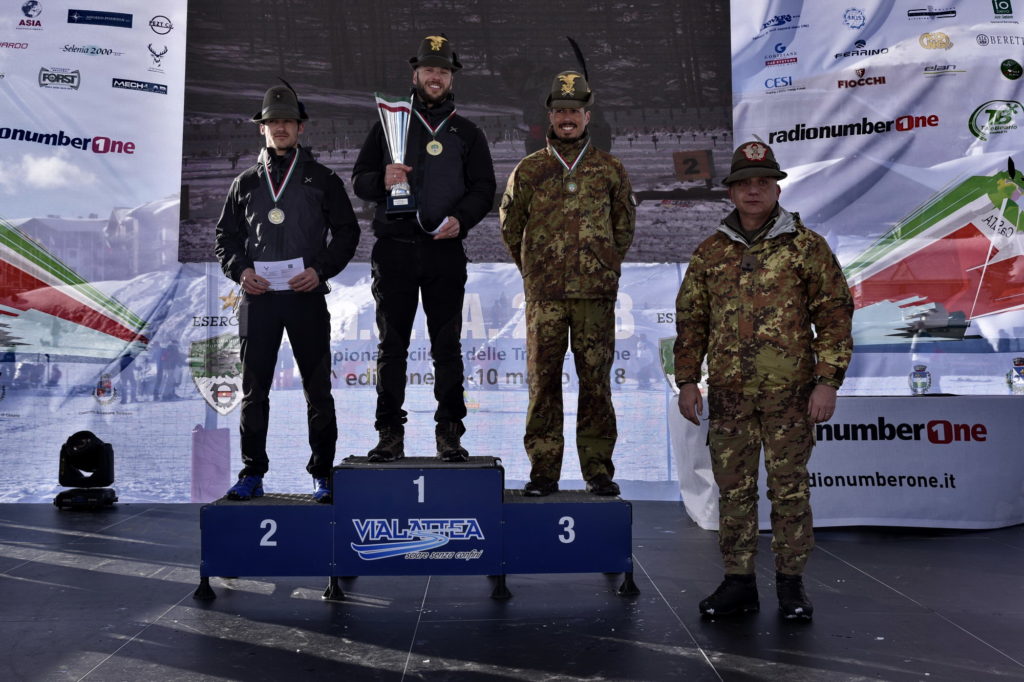 Premiazione Biathlon maschile