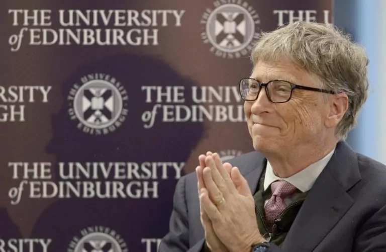 Bill Gates in Scotland