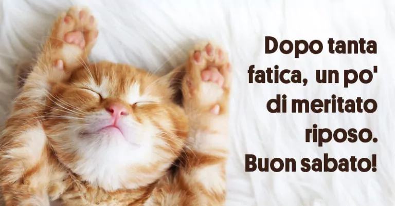 buon sabato