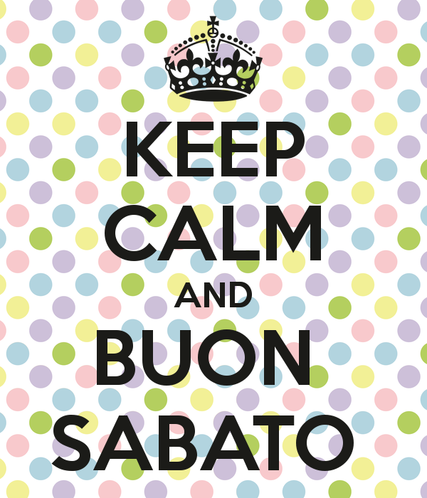 buon sabato