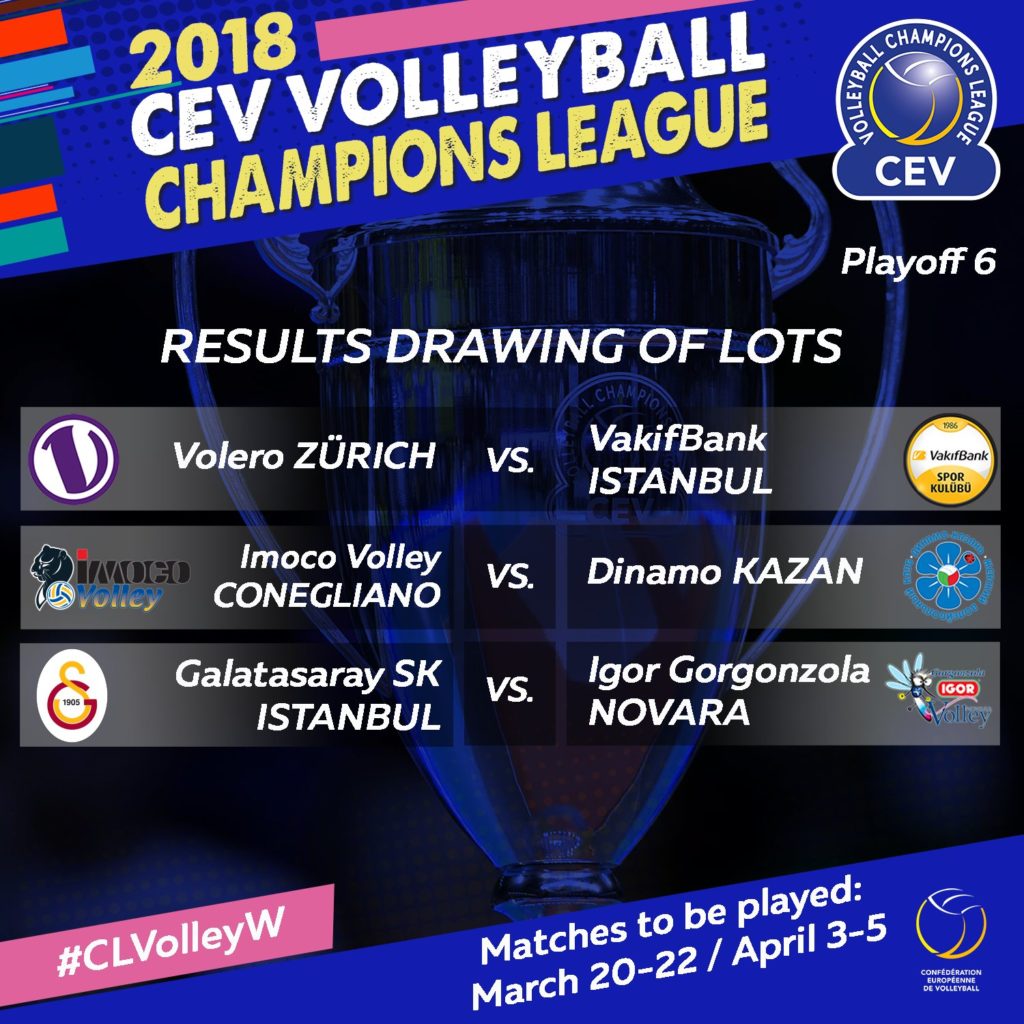 cev volleyball champions