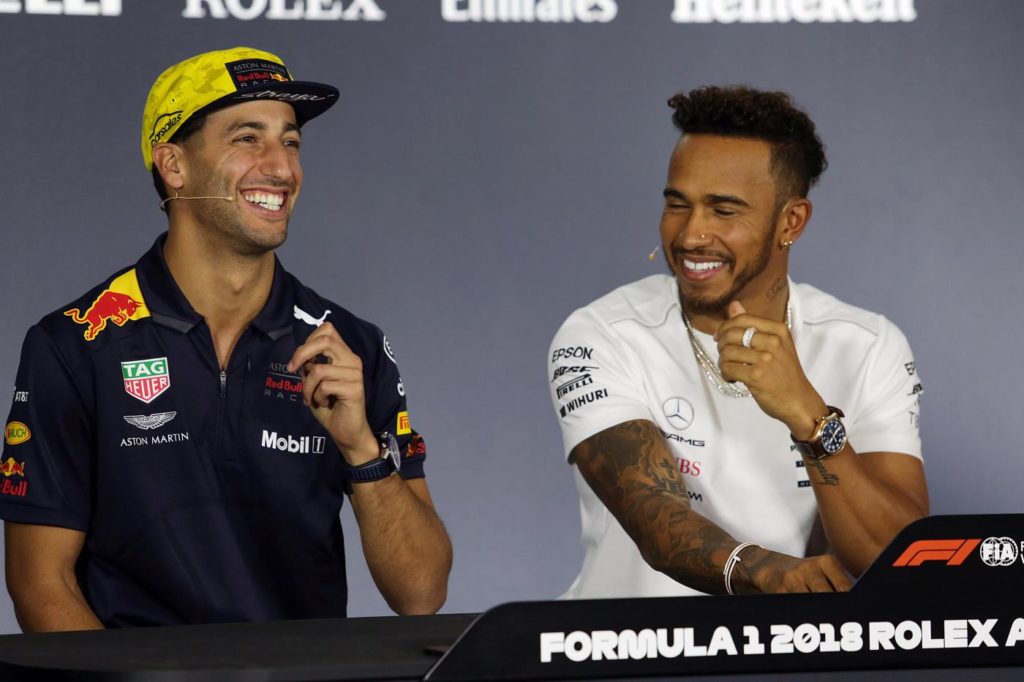 Daniel Ricciardo Lewis Hamilton