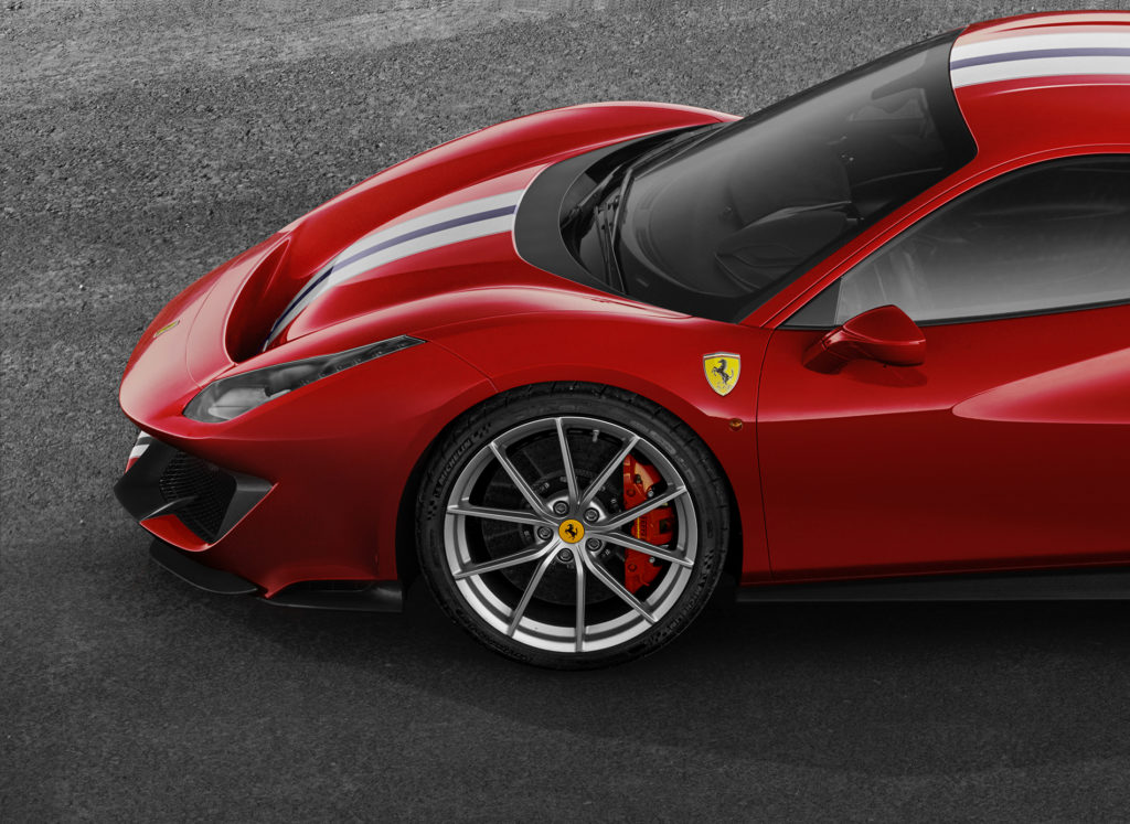michelin ferrari 488 pista