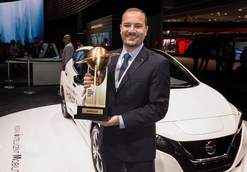 nuova Nissan LEAF premio
