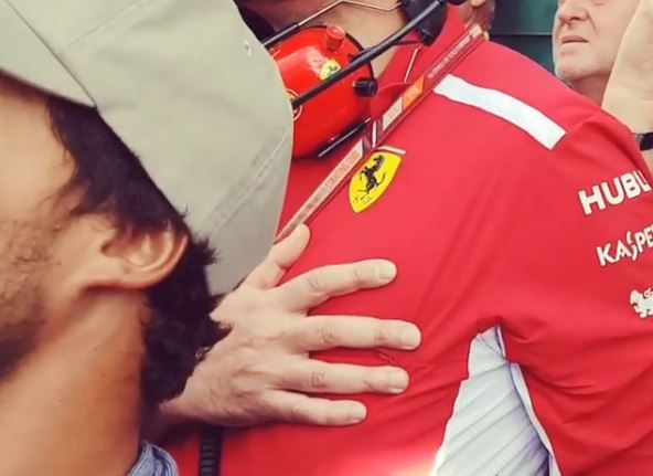 podio australia gp vettel ferrari