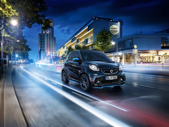 speciali smart EQ fortwo edition nightsky