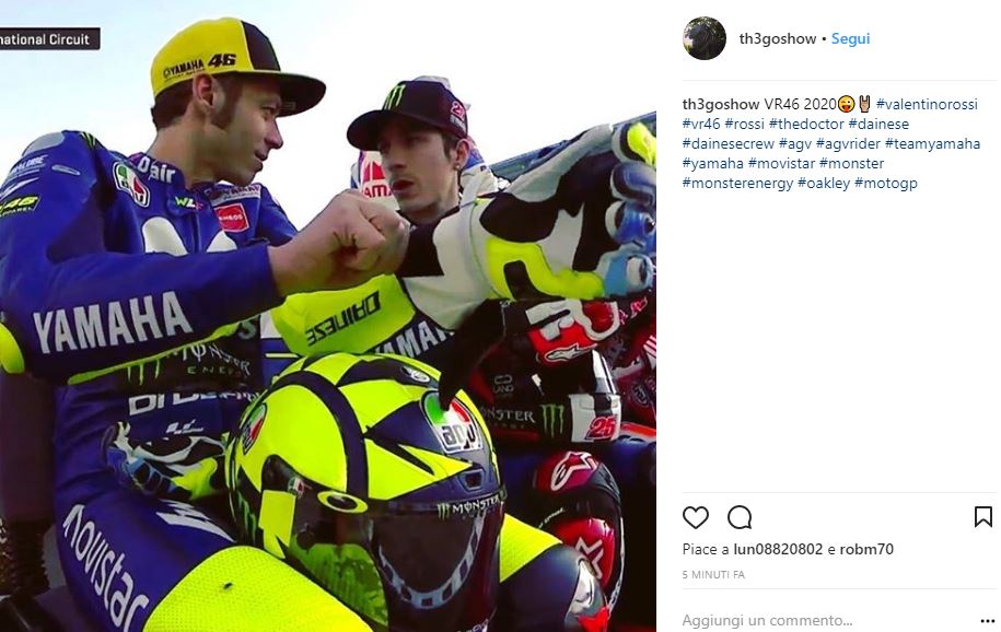 Casco Valentino Rossi