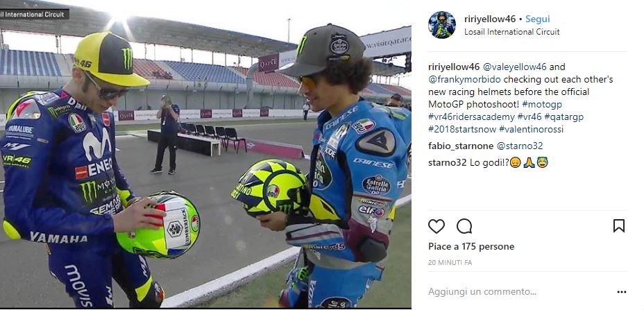 Casco Valentino Rossi