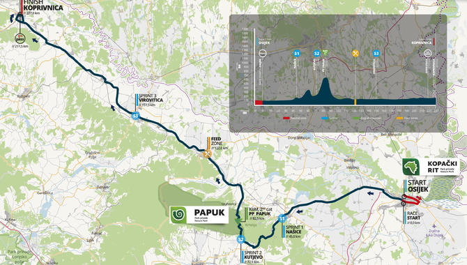 1 tappa del giro di croazia