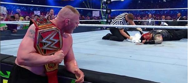 Brock Lesnar e Roman Reigns