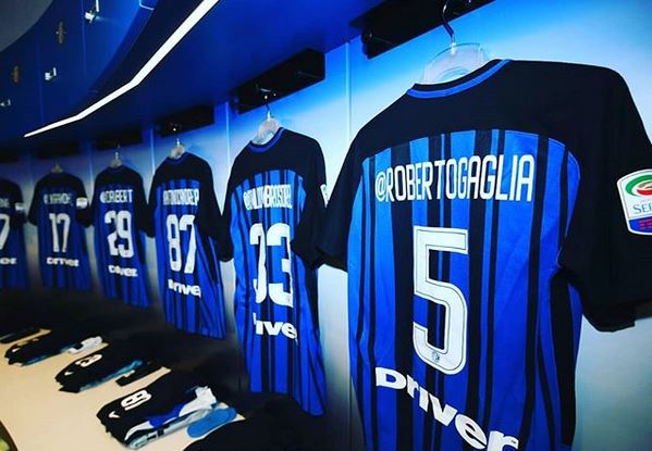 Inter social night maglie