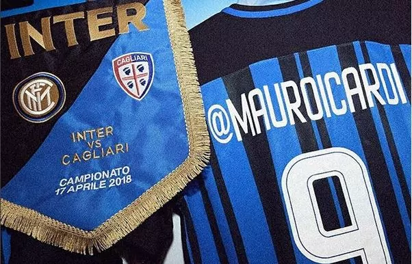 Inter social night maglie