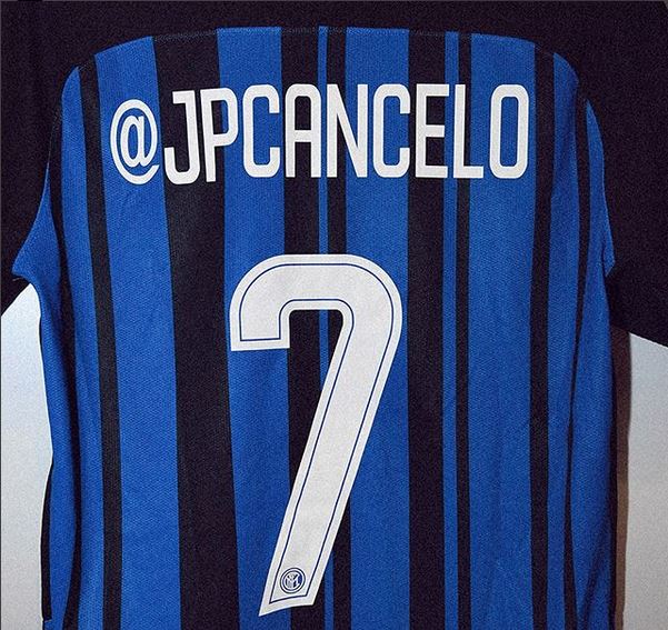 Inter social night maglie