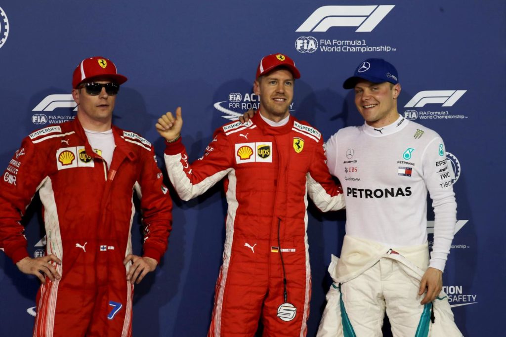 vettel raikkonen bottas