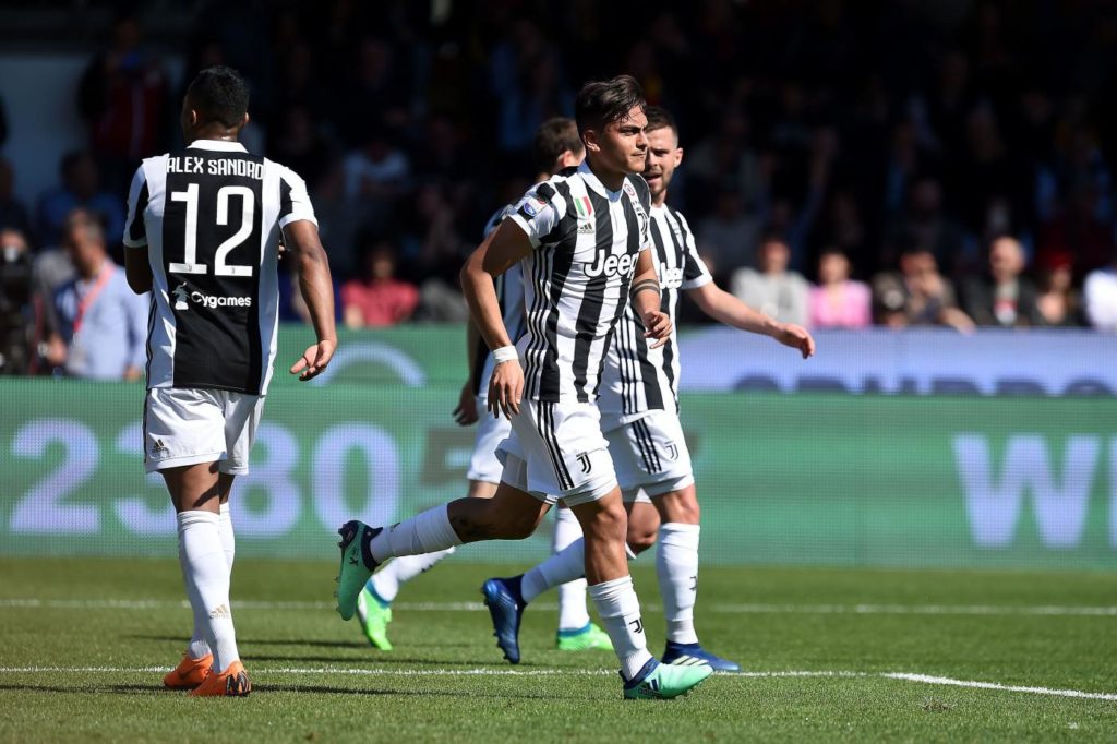 Benevento-Juventus Dybala dybala