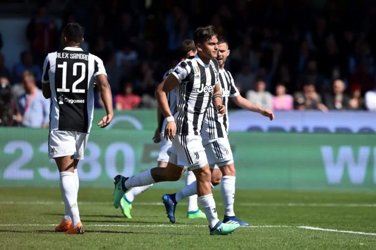 Benevento-Juventus Dybala dybala