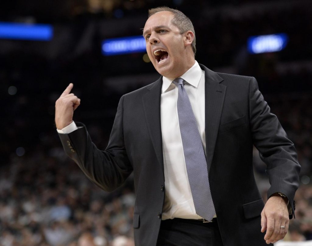 Orlando Magic head coach Frank Vogel