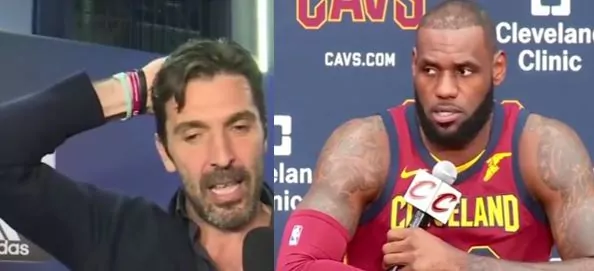 LeBron James Buffon
