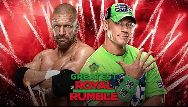 Triple H vs John Cena a The Greatest Royal Rumble