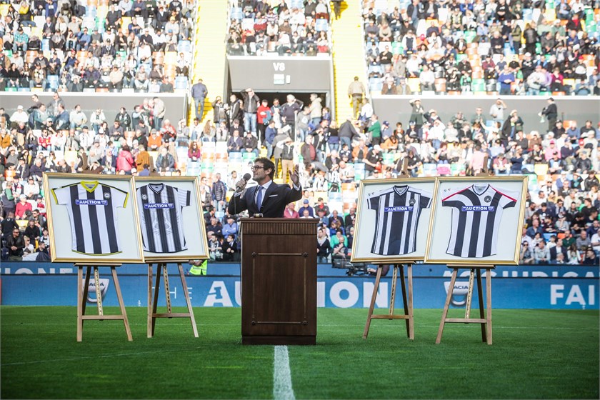Udinese-Lazio asta benefica