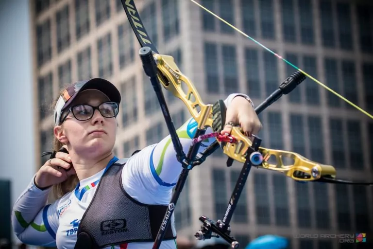 Vanessa Landi tiro con l'arco