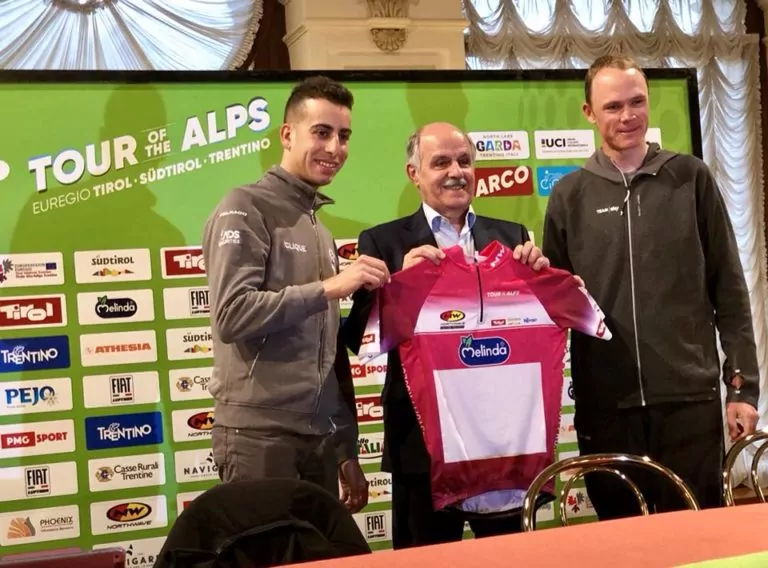 fabio aru e chris Froome
