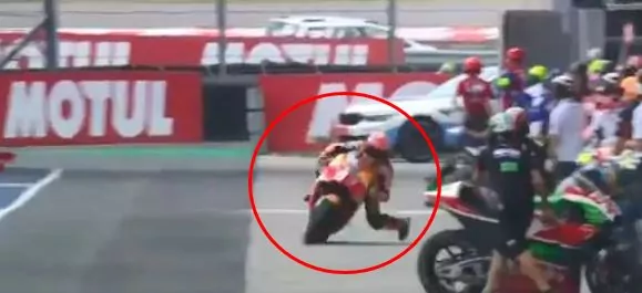marc marquez pitlane argentina