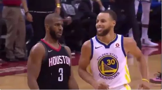 Chris Paul Shimmy Move Steph Curry
