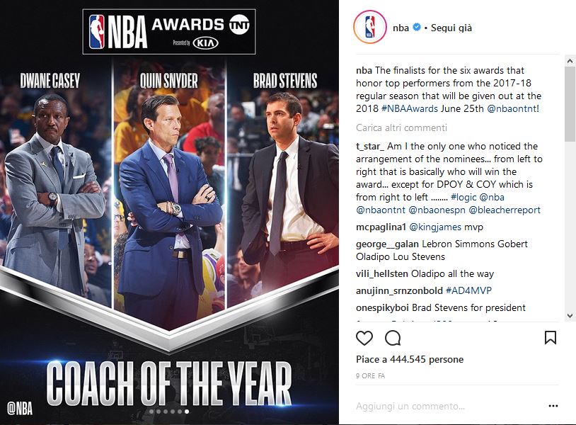Coach of The Year