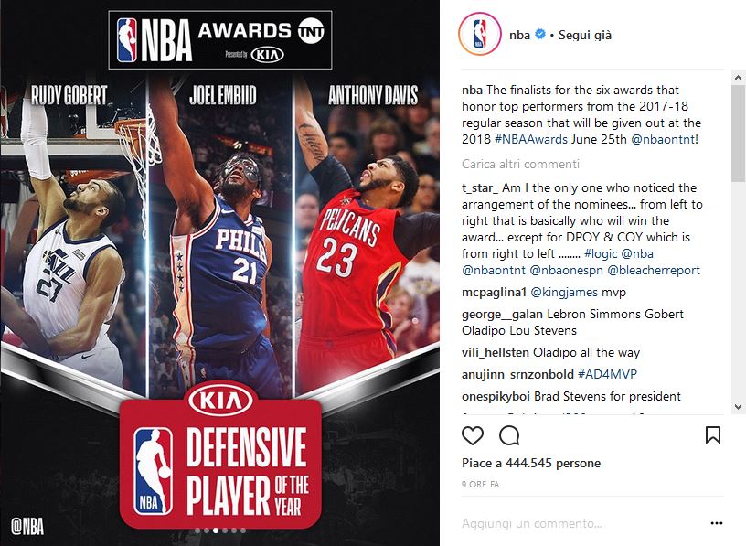 Defensive Player of The Year