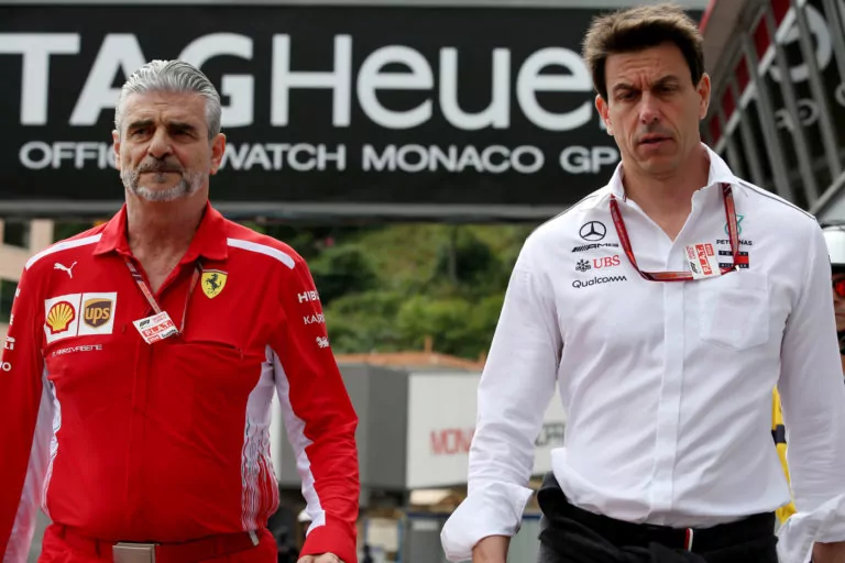 Arrivabene e Wolff