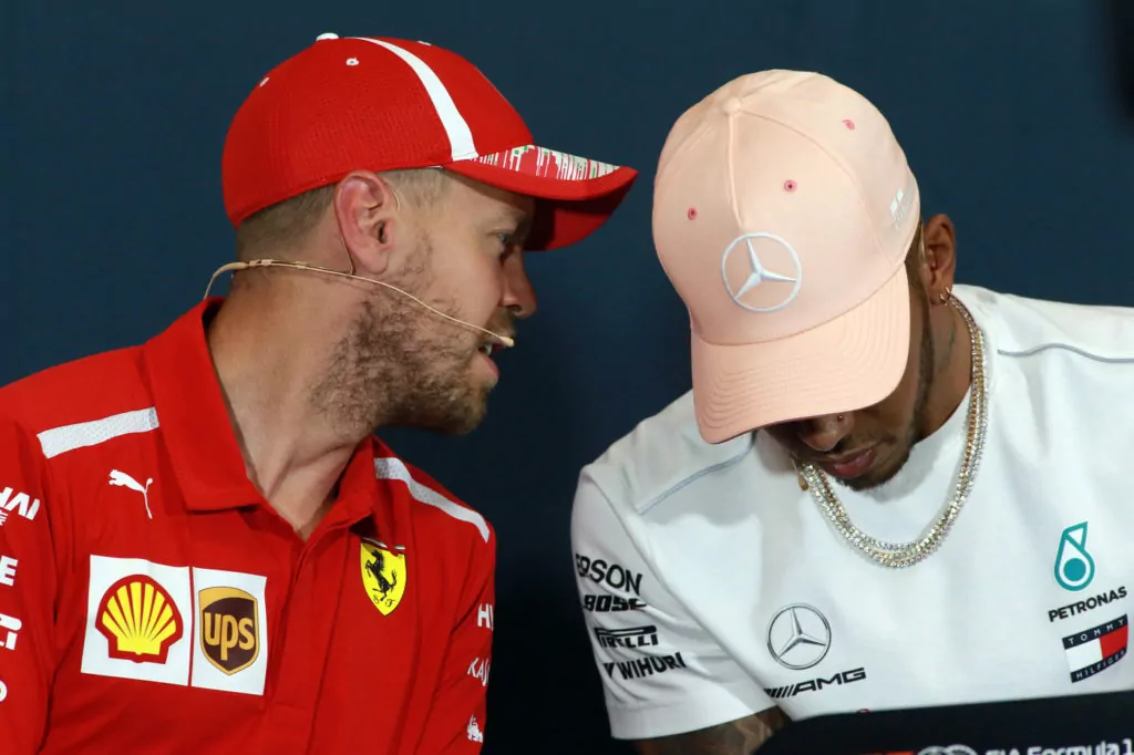 vettel hamilton