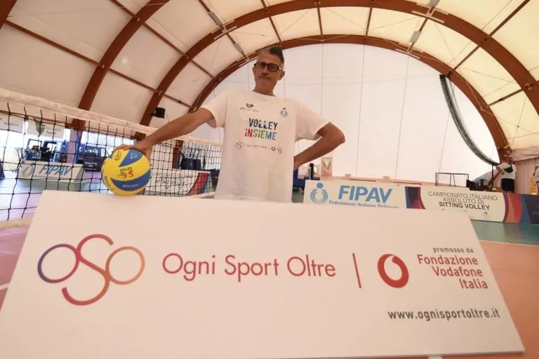 Andrea Lucchetta testimonial di Volley Insieme