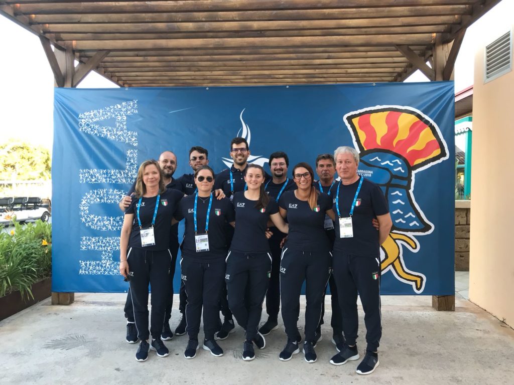 Gli azzurri ai Giochi del Mediterraneo di Terragona