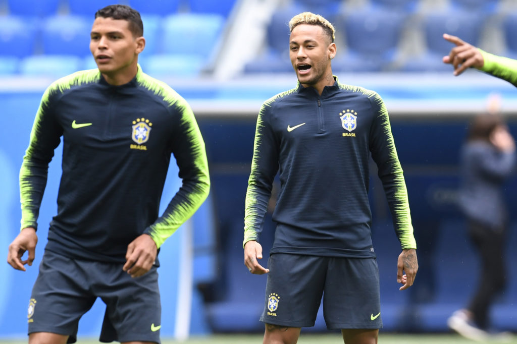 neymar e Thiago silva