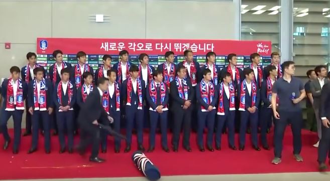 Lanci uova e cuscini Corea del Sud