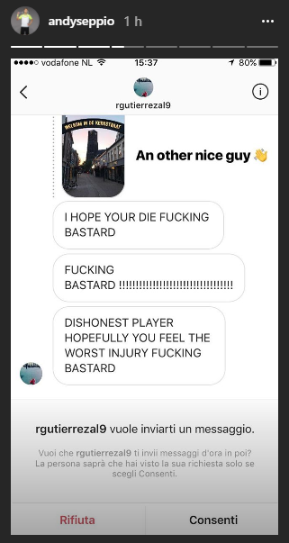 Seppi hater insulti