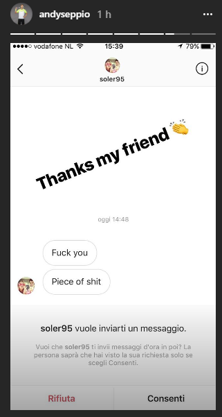 Seppi hater insulti