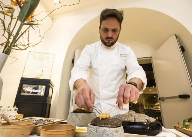 Acquacircus, Poker di Stalle al ristorante Acqualina