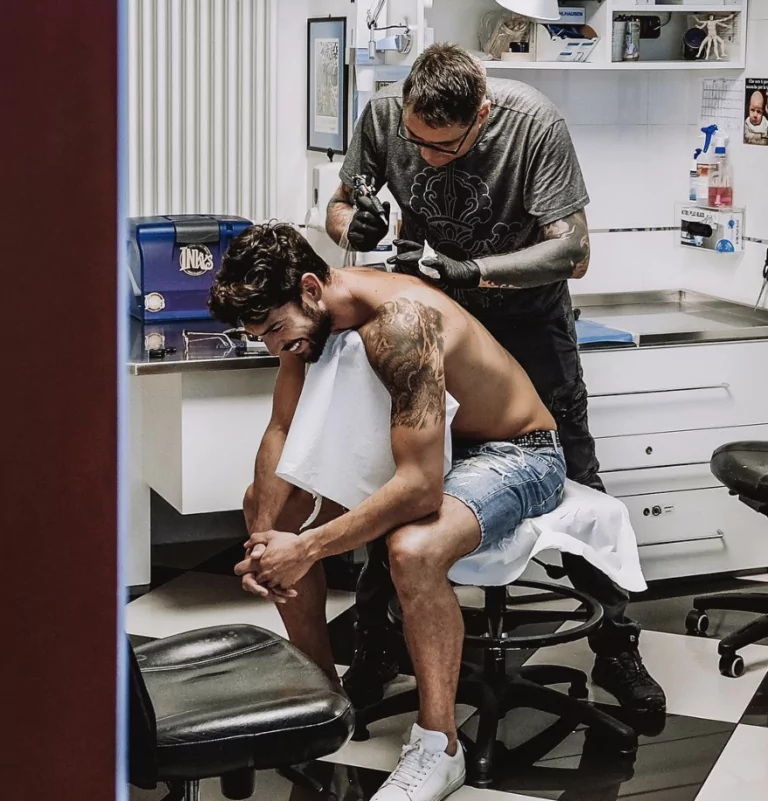 ignazio moser tatuaggio