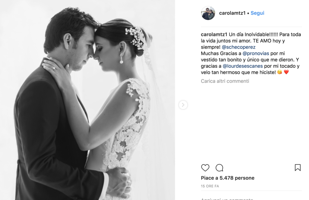 matrimonio sergio perez 4